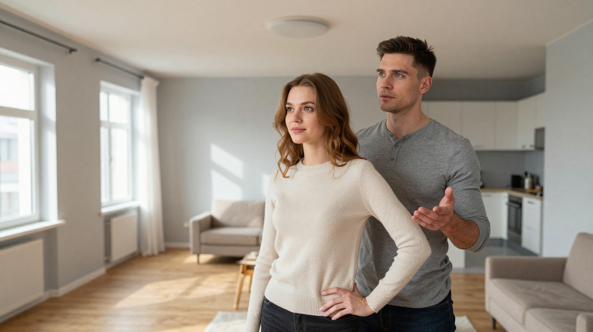 Ремонт квартиры 75 м² — реальный результат Молодая пара в отремонтированной квартире 75 метров в Электростали